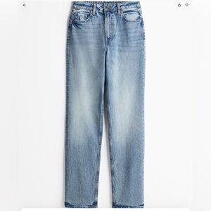 H&M Light Blue Slim Straight Jeans